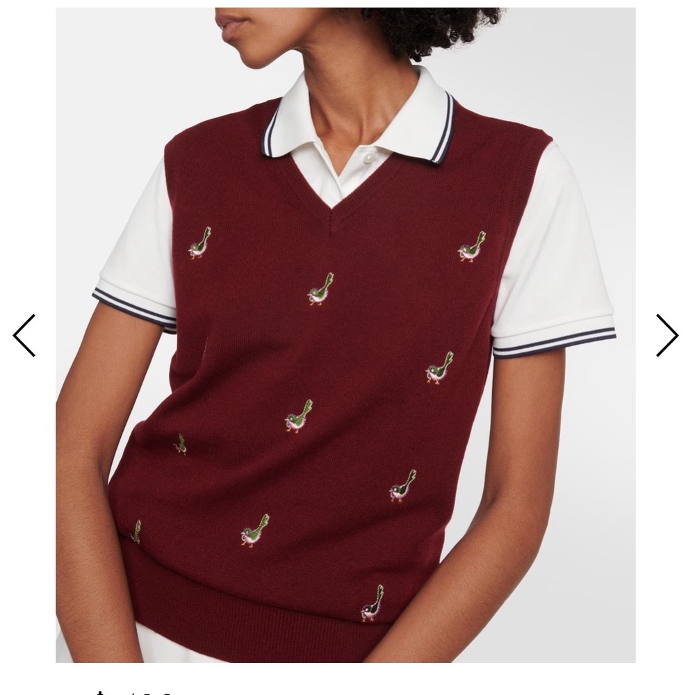 Tory Sport Cashmere Vest